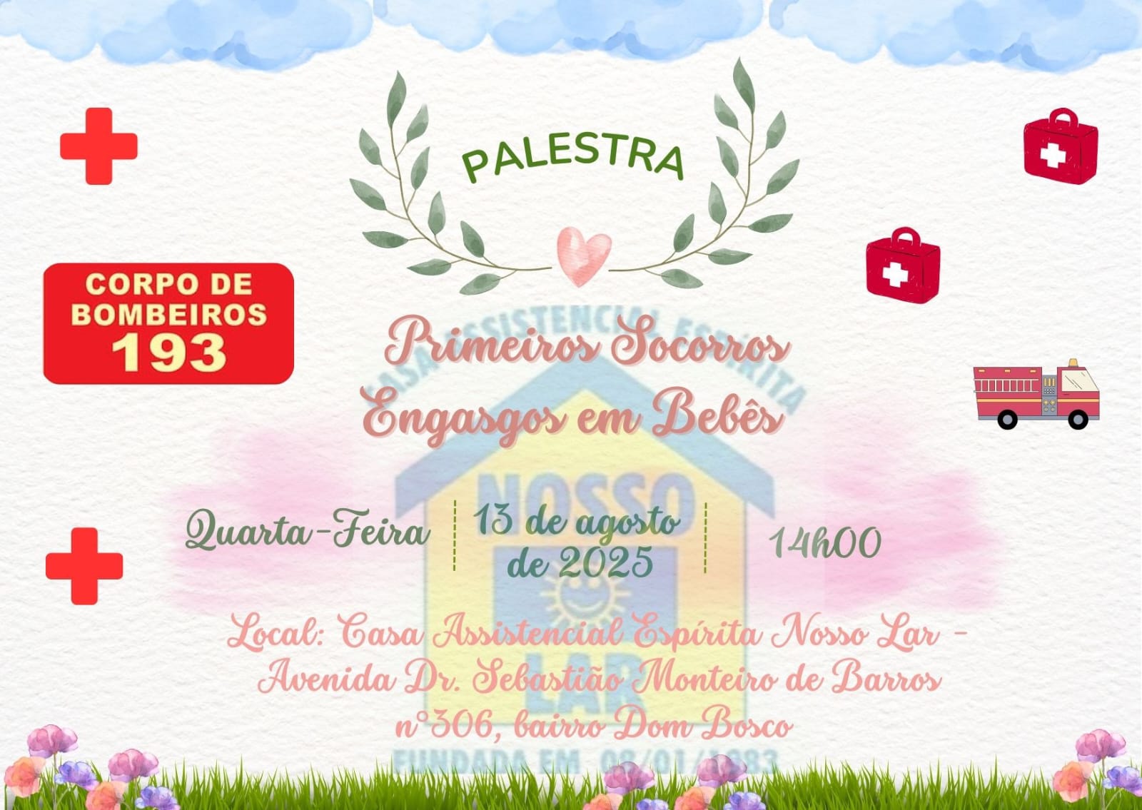 👶❤️ Palestra: Primeiros Socorros – Engasgos em Bebês