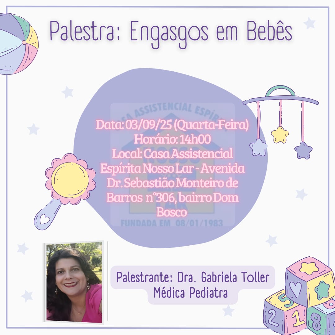 👶✨ Palestra: Engasgos em Bebês